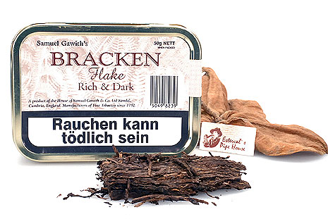 Samuel Gawith Bracken Flake Pipetobacco 50g Tin